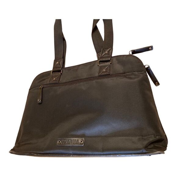 Kenneth Cole Reaction Black Nylon Tote Bag - Picture 3 of 11